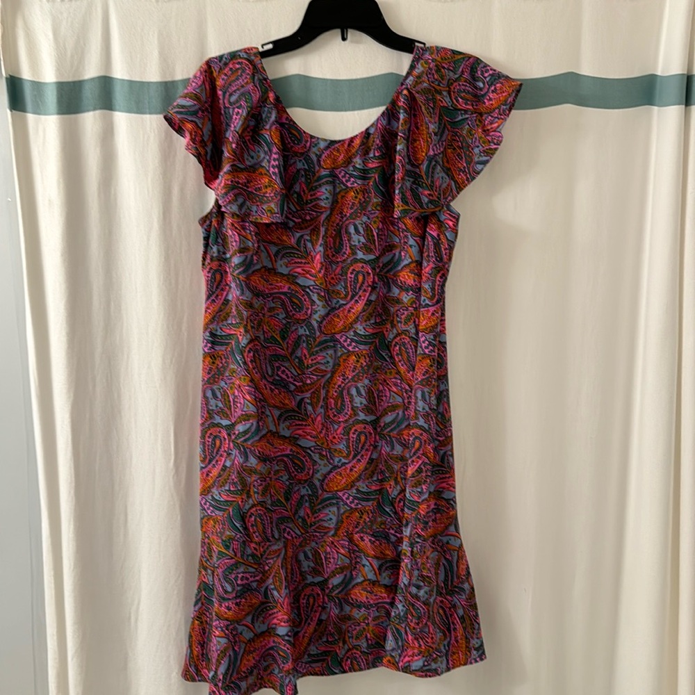 J.Crew flutter sleeve dress